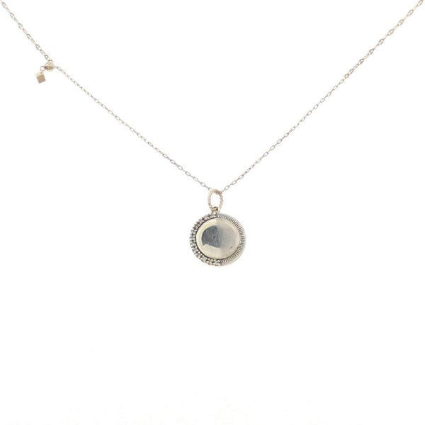 agete K10 Yellow Gold Diamond Necklace