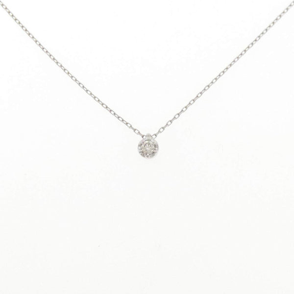 K10 White Gold Diamond Necklace