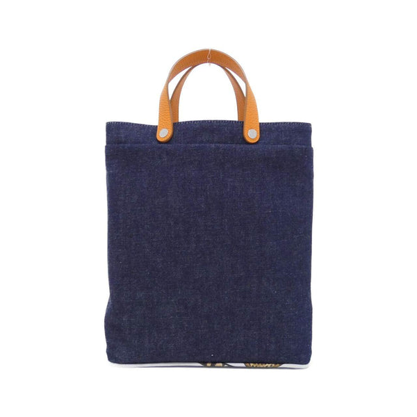 Hermes PETIT H Canvas Silk Tote Bag