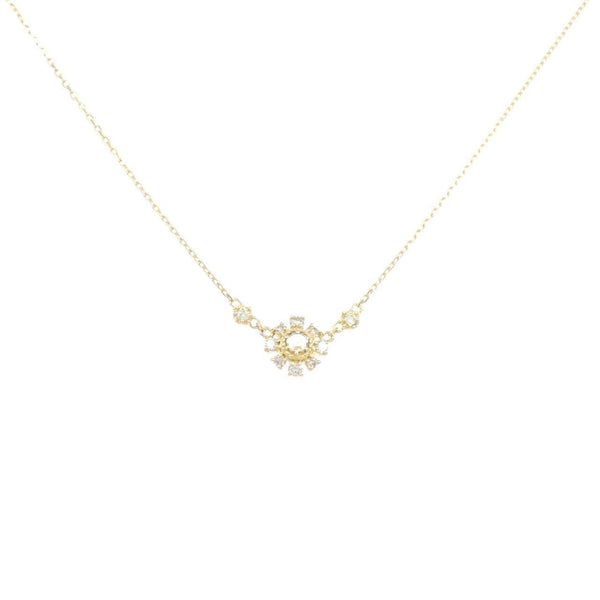 agete Au750 Diamond Necklace