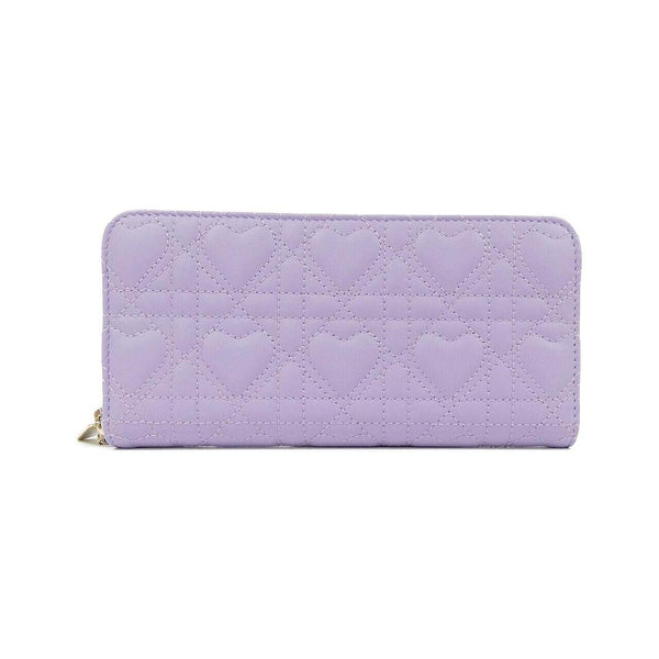 Christian Dior DIORAMOUR Lady Dior Voyageur Lamb Wallet Limited