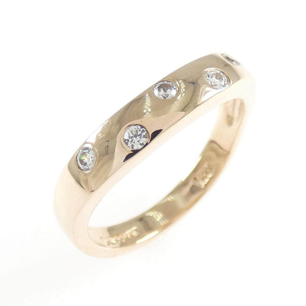 Vendome K10 Pink Gold Cubic Zirconia Ring