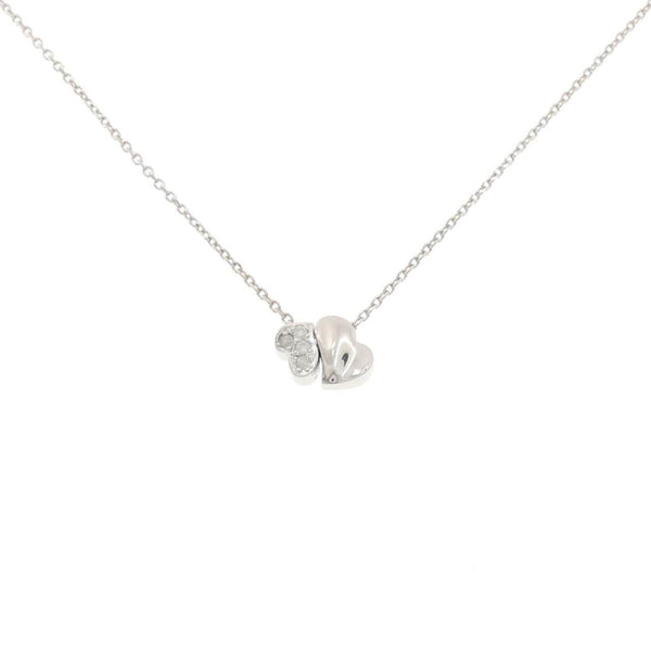 STAR JEWELRY Au750 White Gold Diamond Necklace