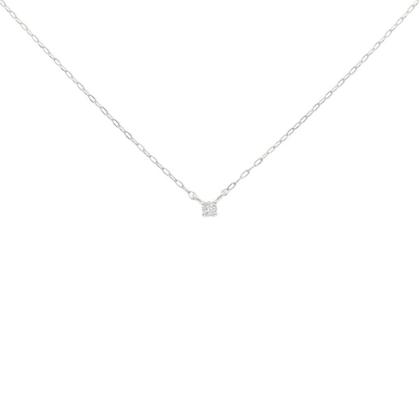 Jouete Au750 White Gold Diamond Necklace
