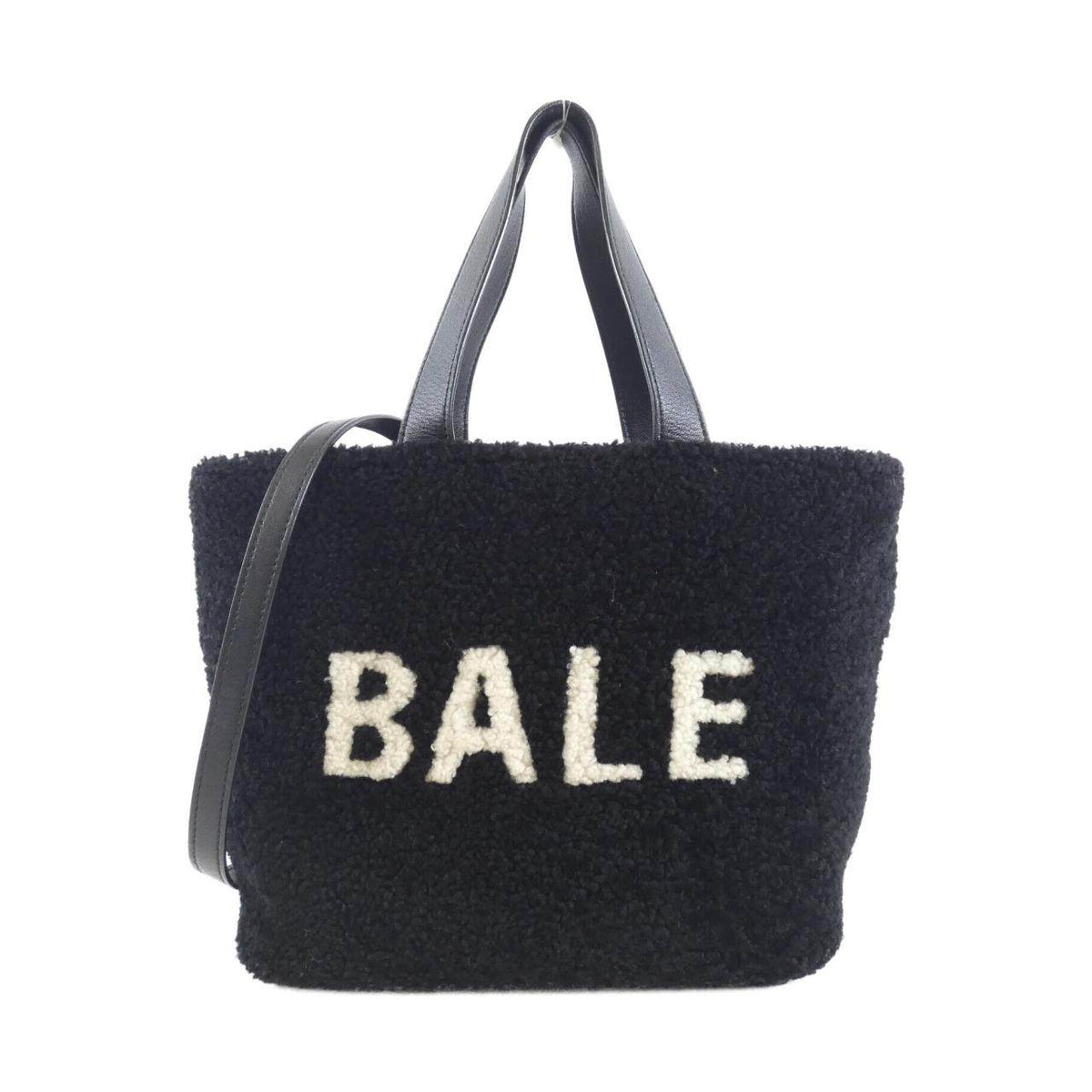 Balenciaga Shearling Leather Shoulder Bag