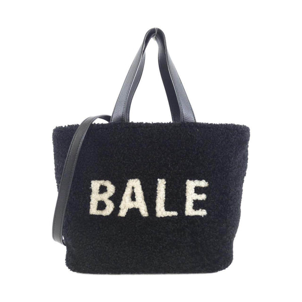 Balenciaga Shearling Leather Shoulder Bag
