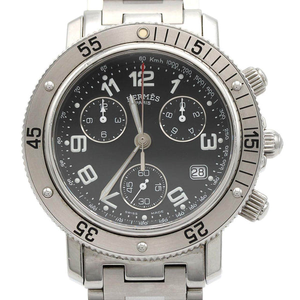 Hermes Clipper Diver Chronograph Stainless Steel Chronograph