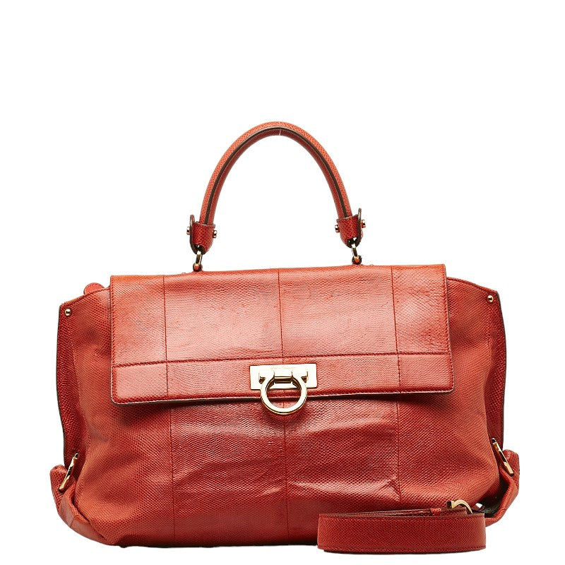 Gancini Leather Sofia Handbag FZ-21 B349