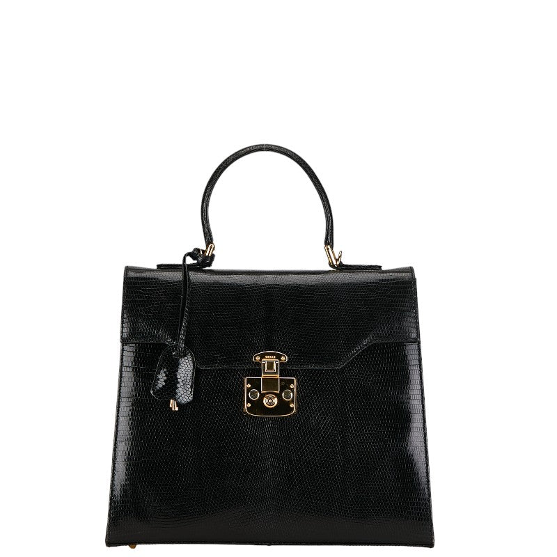 Gucci Leather Lady Lock Handbag Leather Handbag 000 01 0192 in Good condition