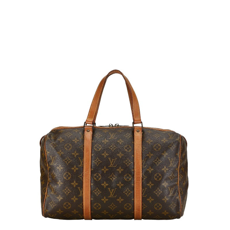 Louis Vuitton Monogram Sac Souple 35 Canvas Handbag M41626 in Good condition