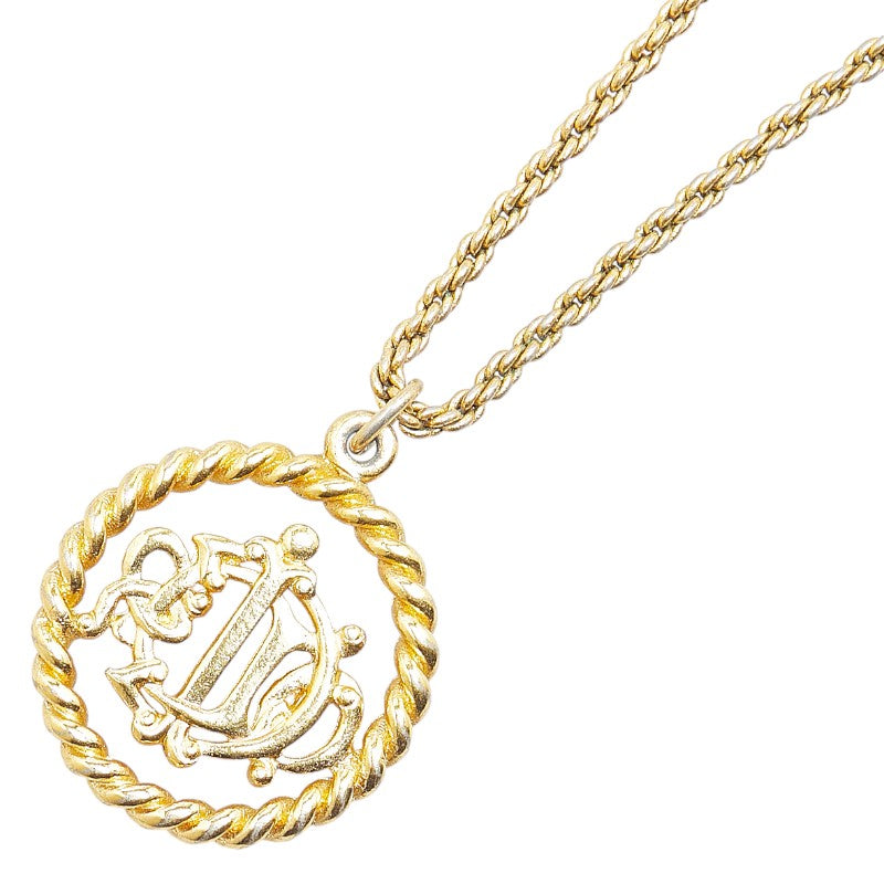 Dior Yellow Gold Round Necklace