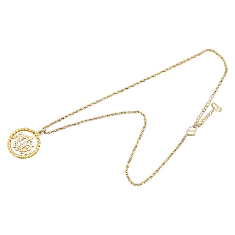 Dior Yellow Gold Round Necklace