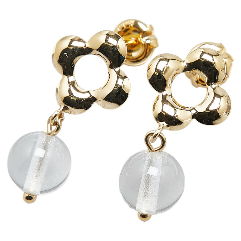 Vendome Aoyama K18YG Yellow Gold Earrings