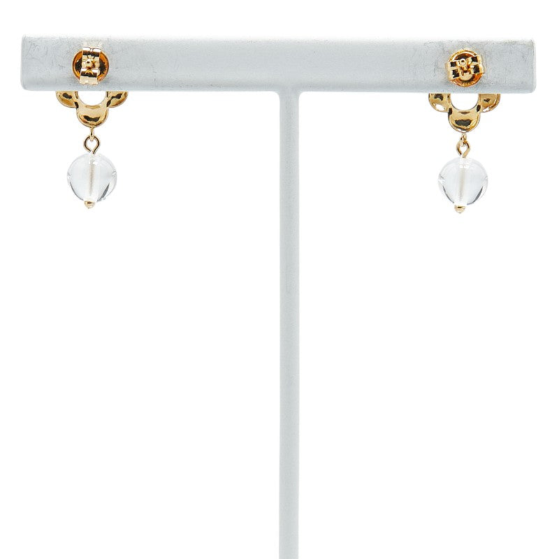 Vendome Aoyama K18YG Yellow Gold Earrings