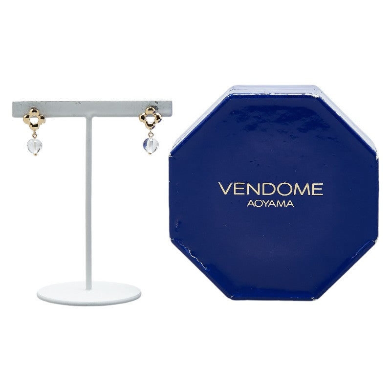 Vendome Aoyama K18YG Yellow Gold Earrings