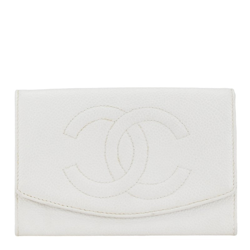 Chanel Caviar Skin Bifold Wallet