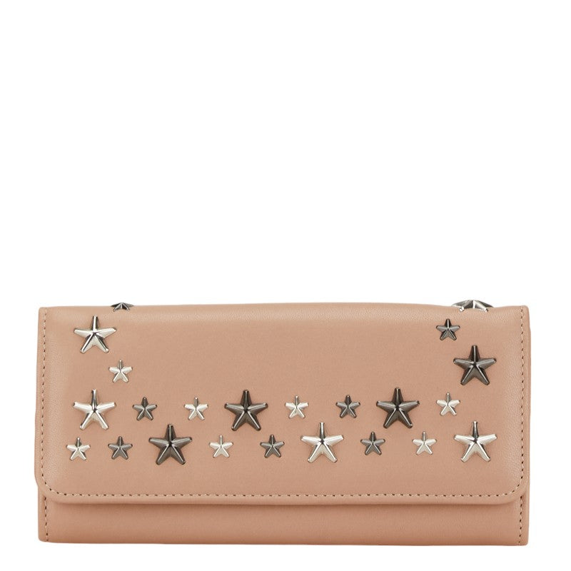 Jimmy Choo Star Studs Leather Wallet