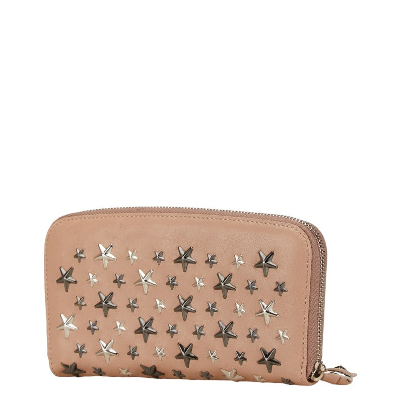 Jimmy Choo Star Studs Leather Wallet