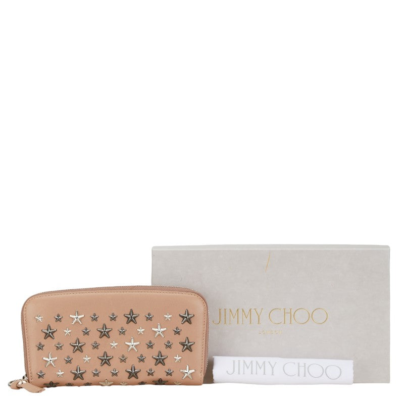 Jimmy Choo Star Studs Leather Wallet