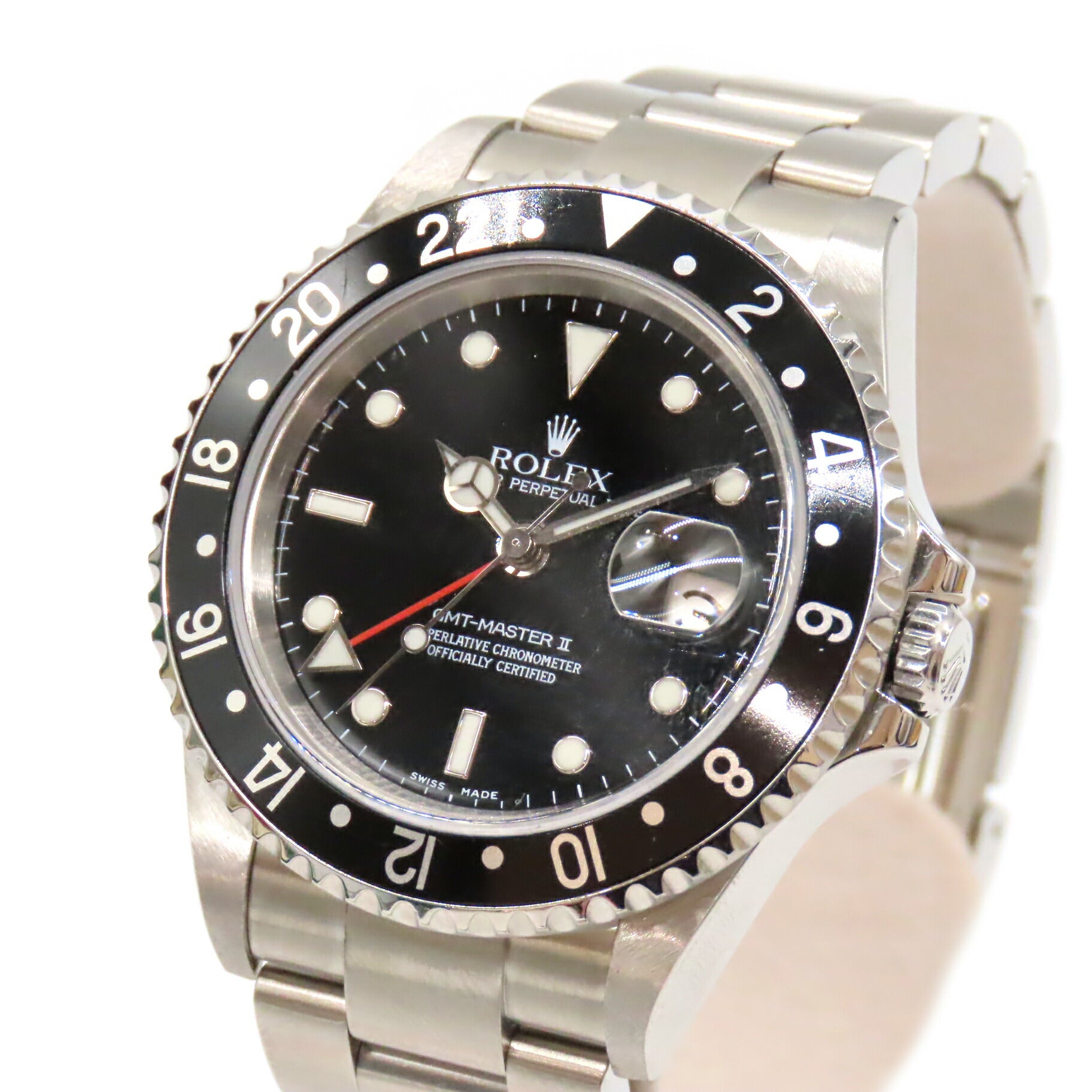 Rolex GMT Master II 16710 Stainless Steel Watch