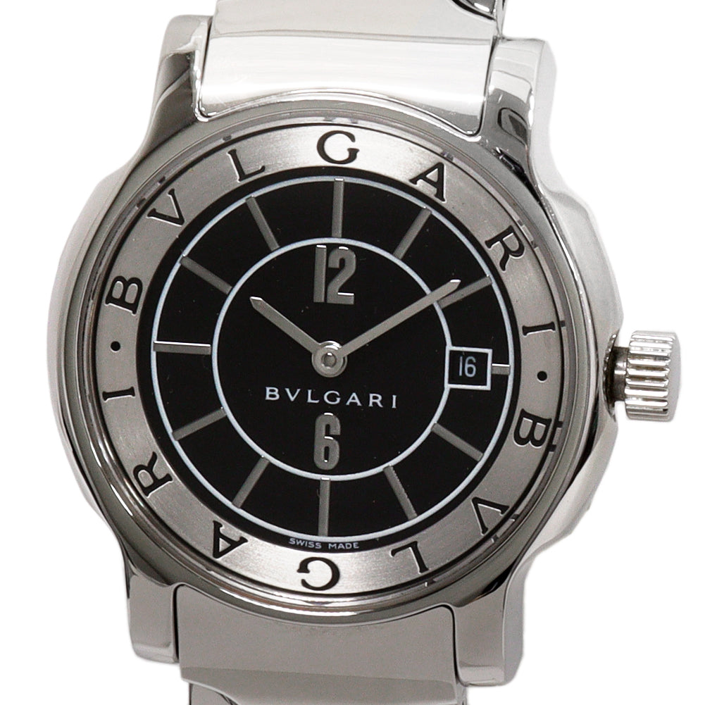 Bvlgari Solo Tempo ST29S Stainless Steel Quartz Ladies in Great Condition