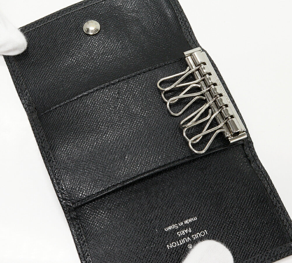 6 Key Holder Taiga Leather - Wallets and Small Leather Goods M30500