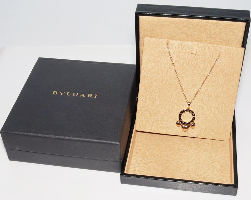 Bvlgari Allegra K18PG Pendant Necklace in Great Condition