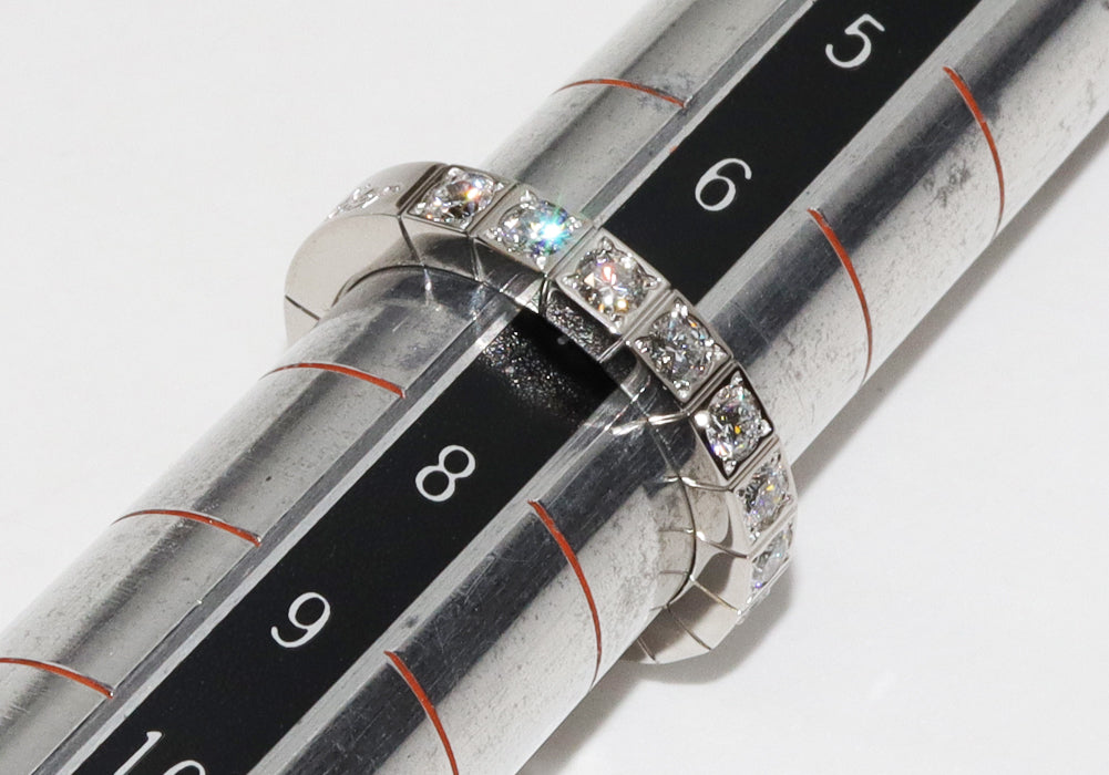 Cartier K18WG Diamond Full Ring B40452 in Great Condition