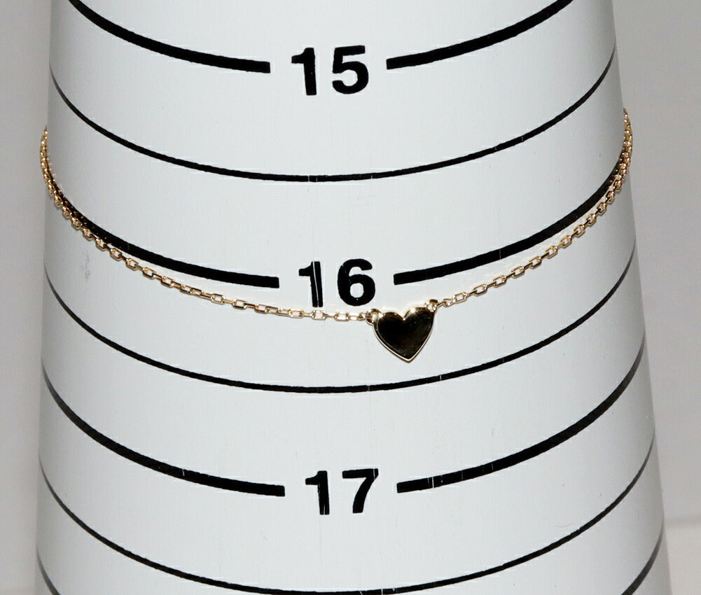 Aka K18YG Heart Bracelet