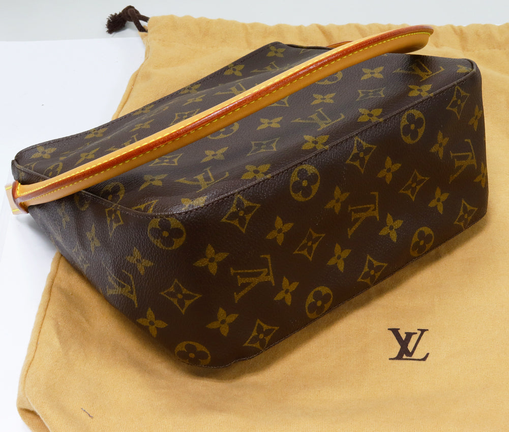 Louis Vuitton Monogram Looping MM Handbag Shoulder Bag M51146 in Pristine Condition