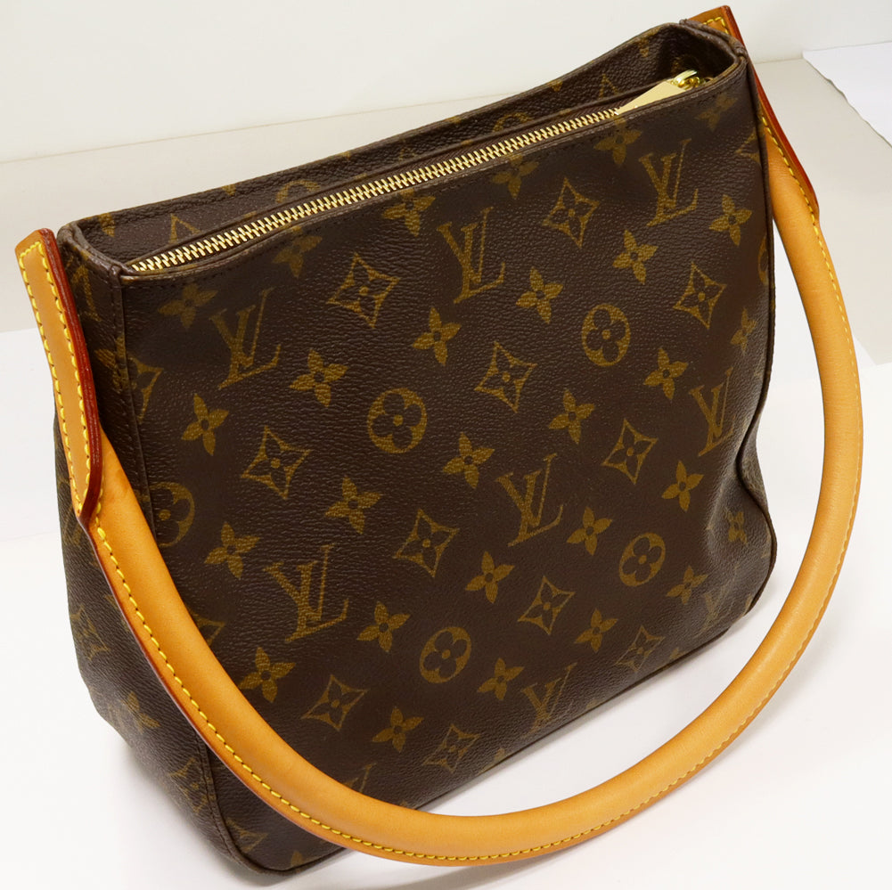 Louis Vuitton Monogram Looping MM Handbag Shoulder Bag M51146 in Pristine Condition