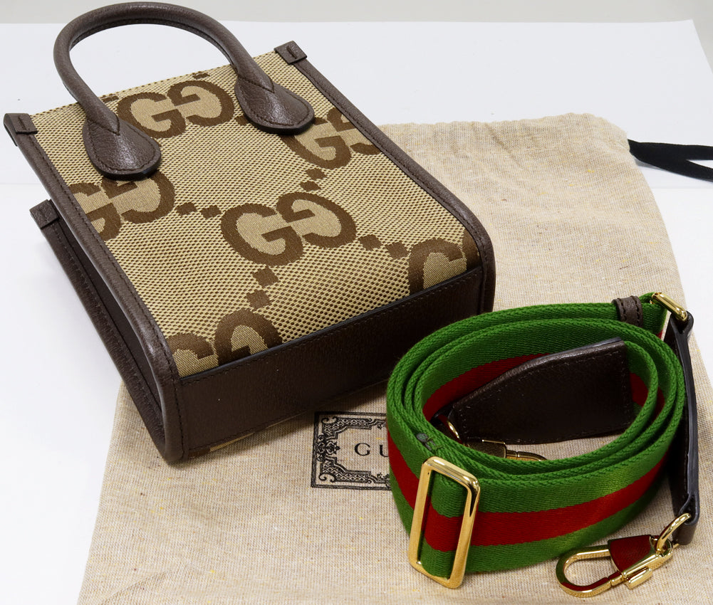 Gucci Canvas Hand Tote Bag 699406