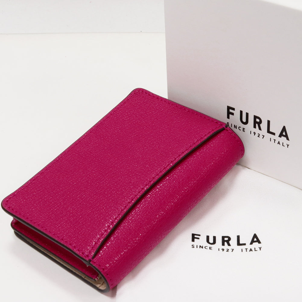 Furla Card Case Calf Leather WP00195 AX0732 in Pristine Condition