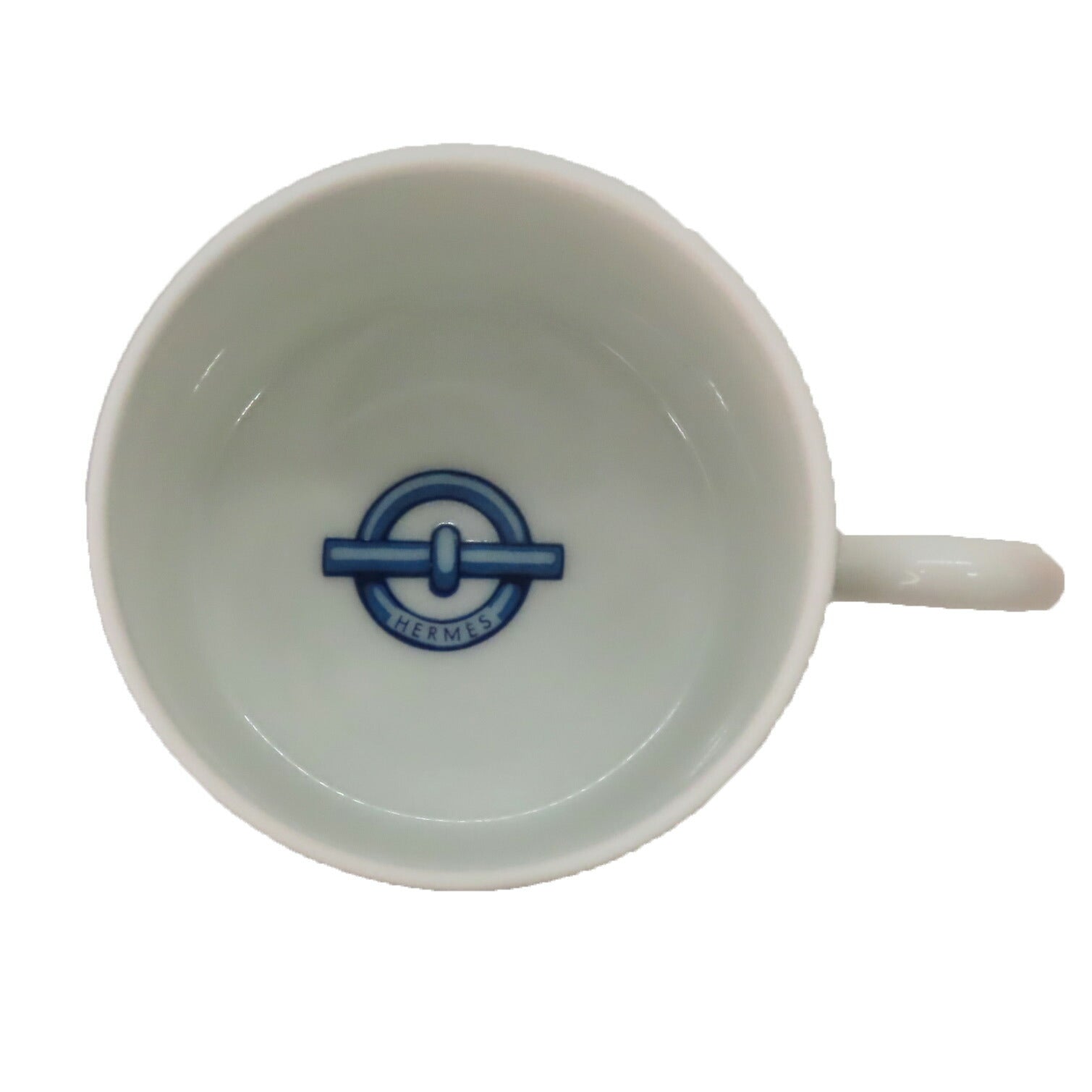 Hermes Ceramic Mug & Saucer Set Chaine d'Ancre