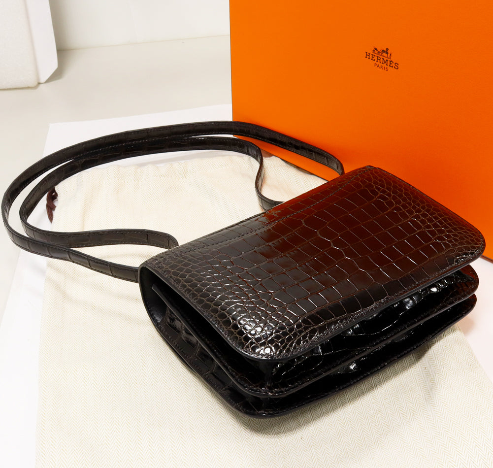 Hermes Constance III Mini Alligator Bag