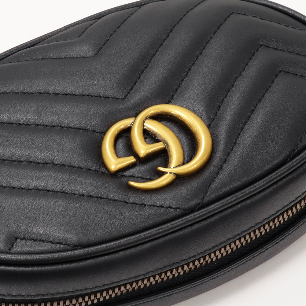 Gucci GG Marmont Leather Waist Bag 476434