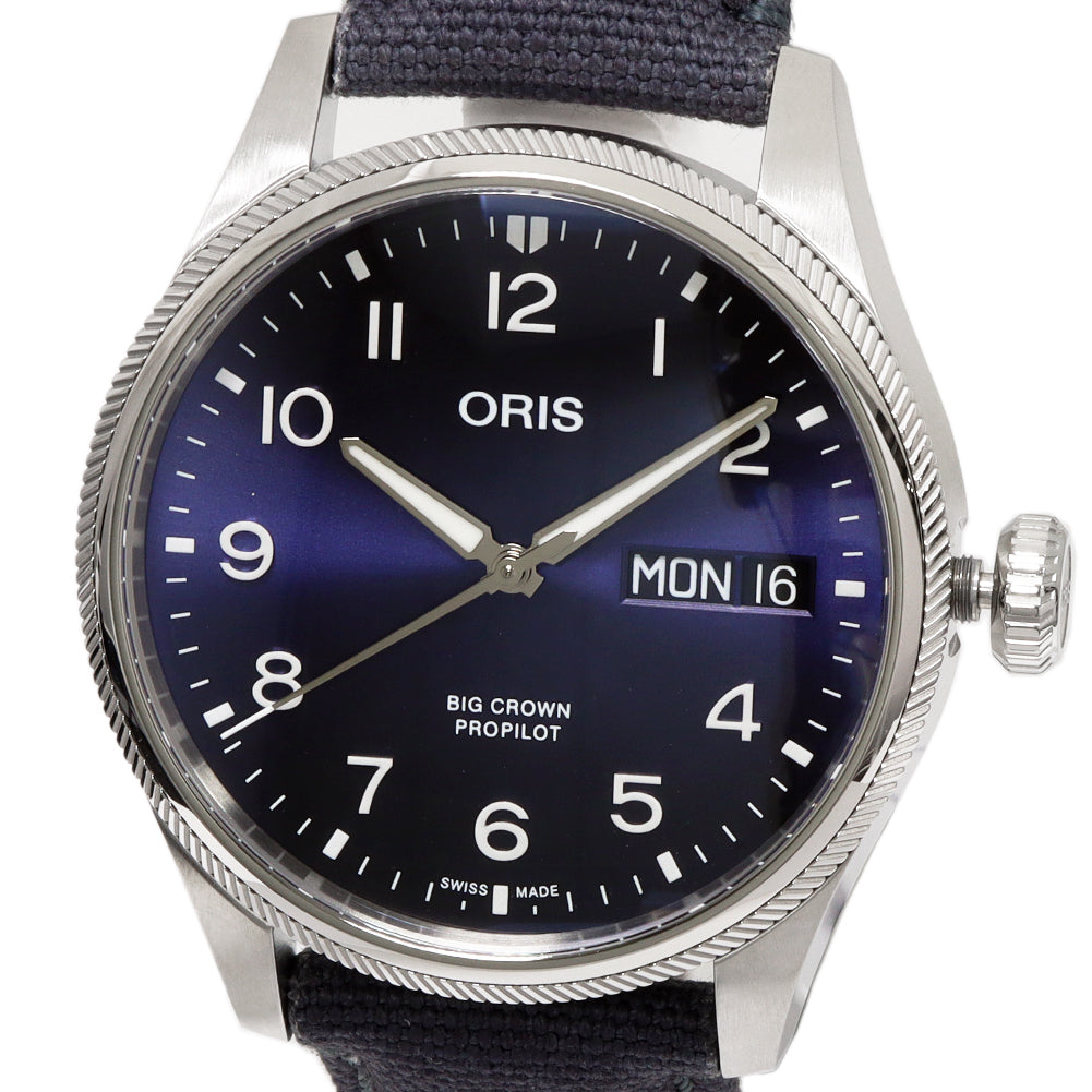 Oris Big Crown ProPilot Day Date Automatic Watch 752.7760.4065 in Pristine Condition