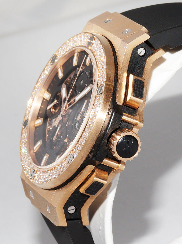 Hublot Big Bang Aero Bang Diamond Pink Gold Automatic Watch