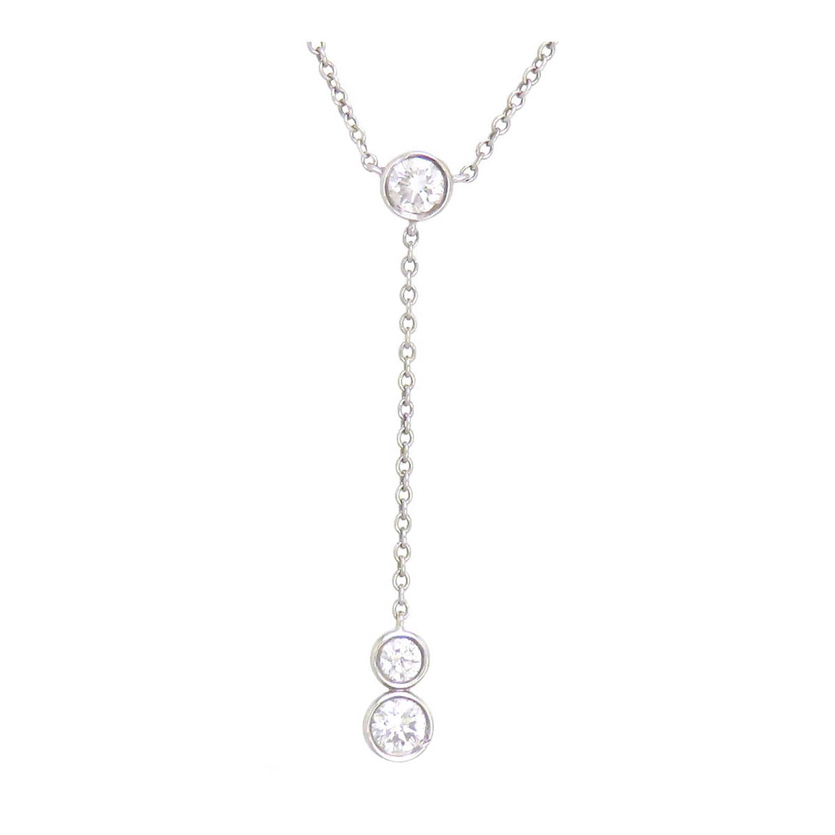 Tiffany & Co PT950 Diamond Necklace