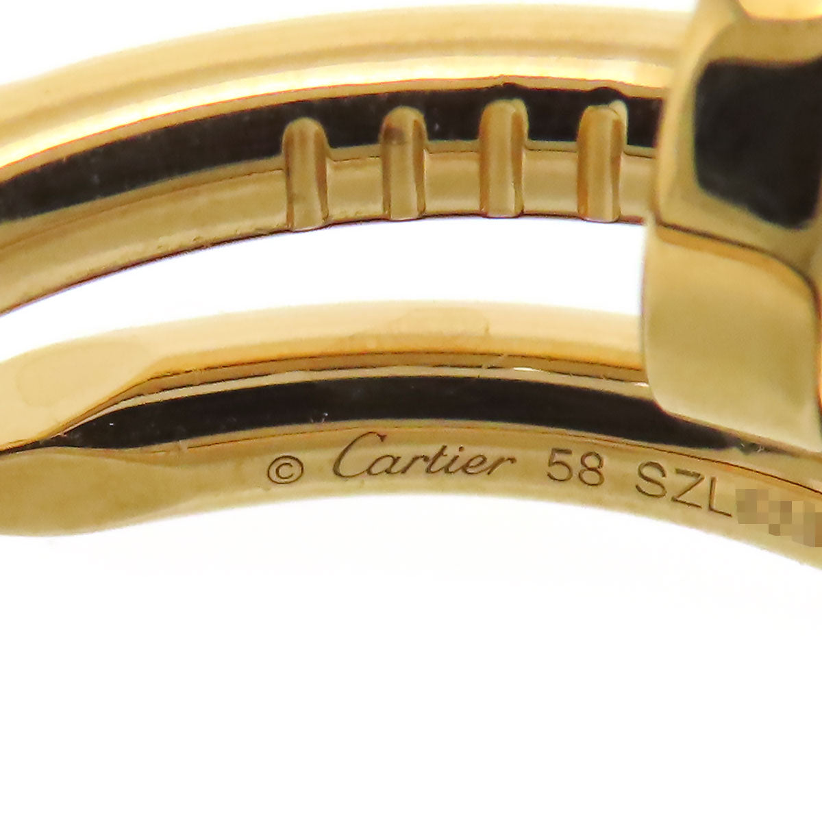 Cartier K18YG Juste Un Clou Ring B4092658