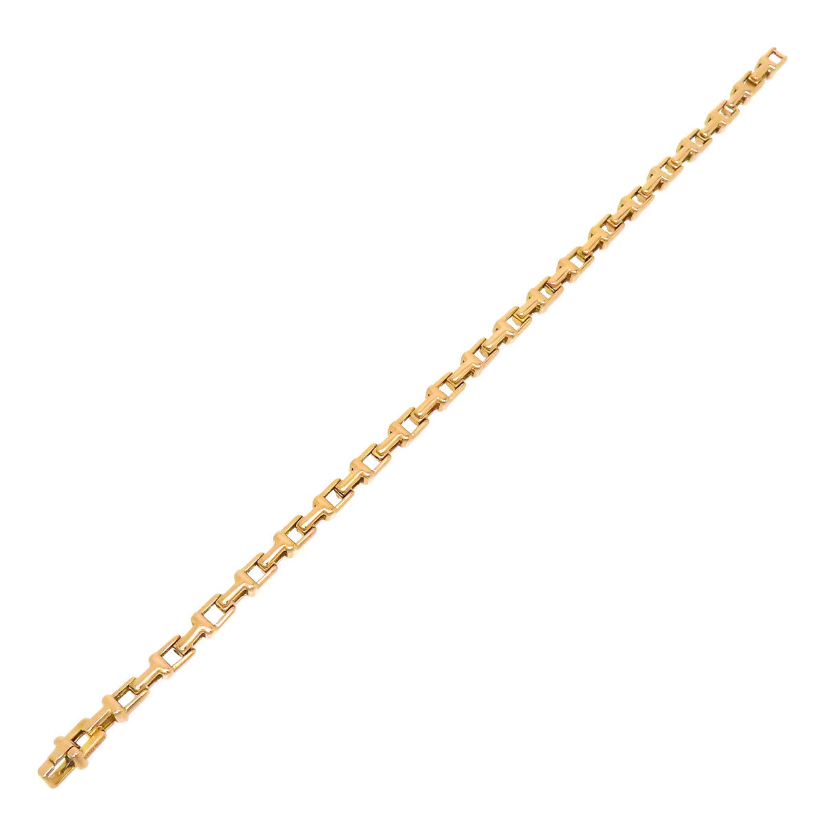 Tiffany AU750 K18PG Chain Bracelet