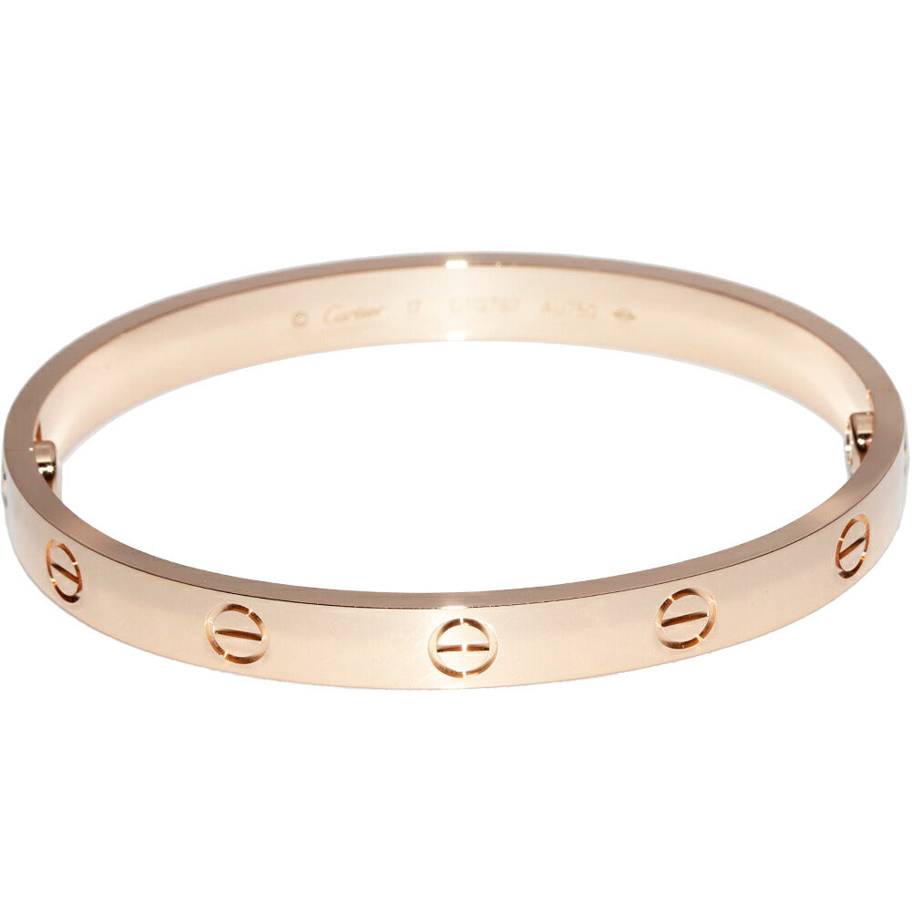 Cartier Love Bracelet Bangle K18PG B60356