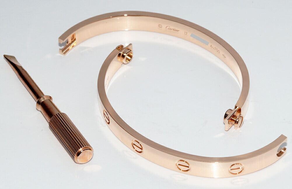 Cartier Love Bracelet Bangle K18PG B60356