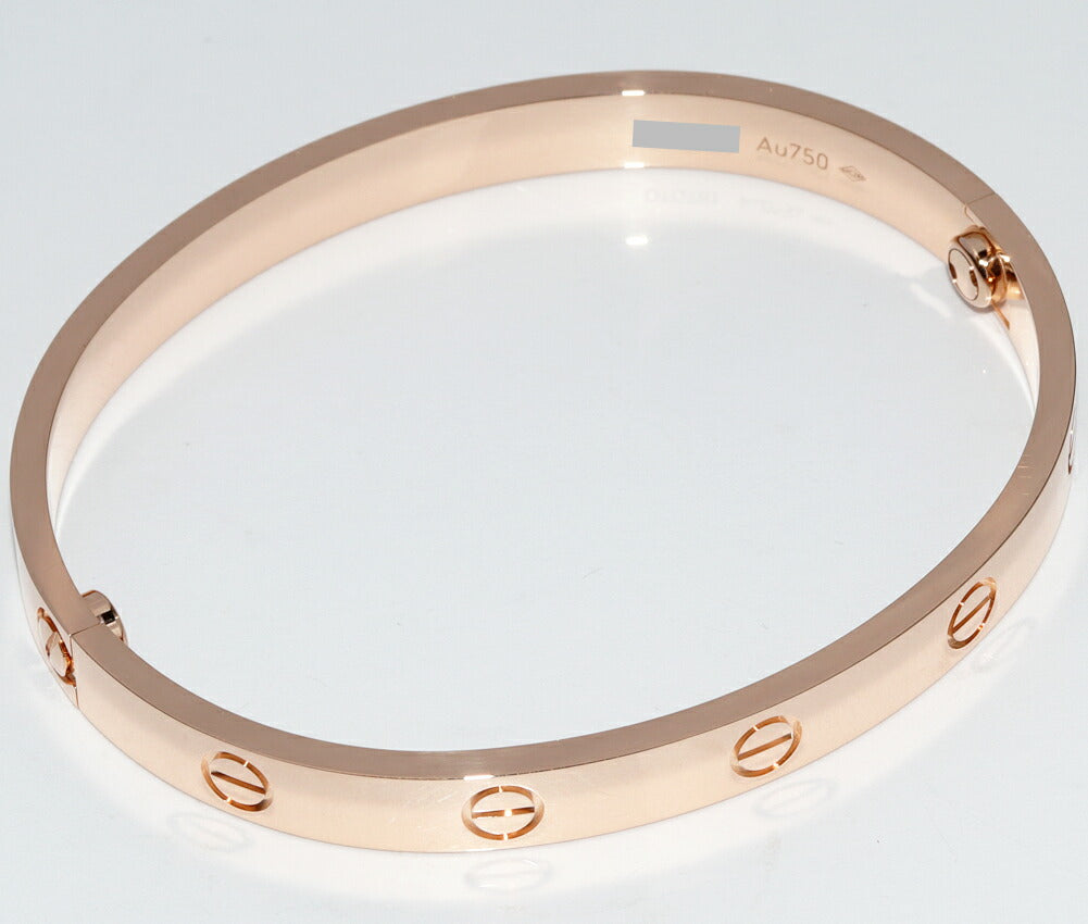 Cartier Love Bracelet Bangle K18PG B60356