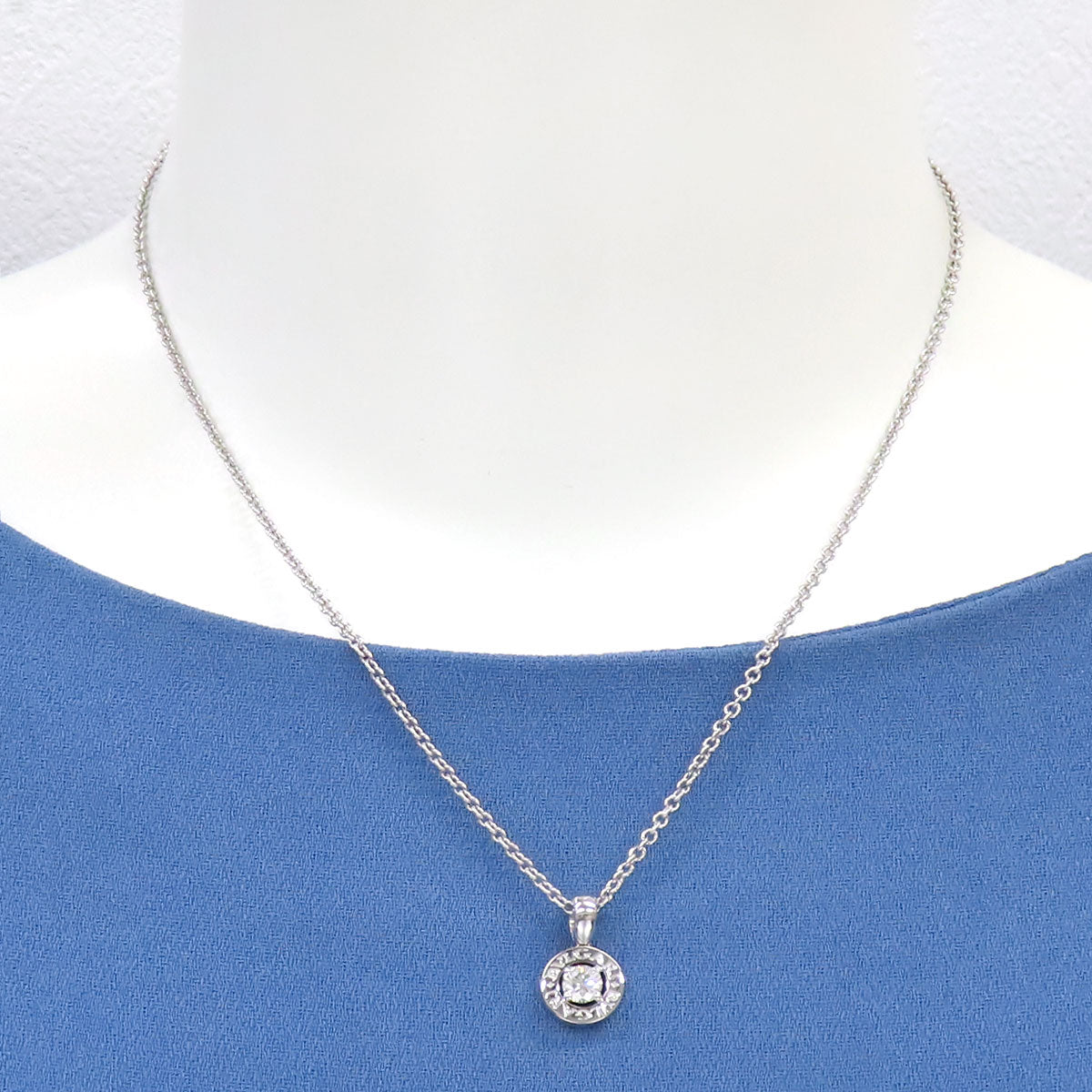 Bvlgari K18WG Diamond Necklace