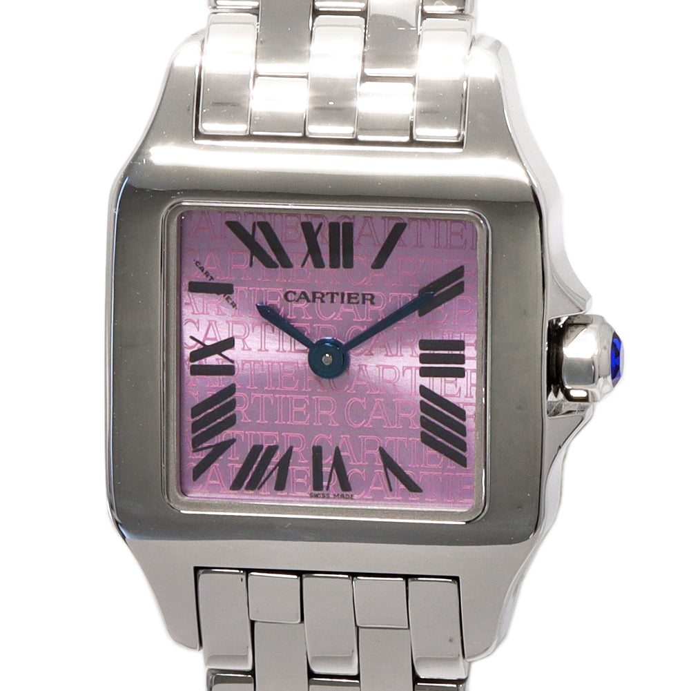 Cartier Santos Demoiselle SM Quartz Stainless Steel W2510002 in Great Condition