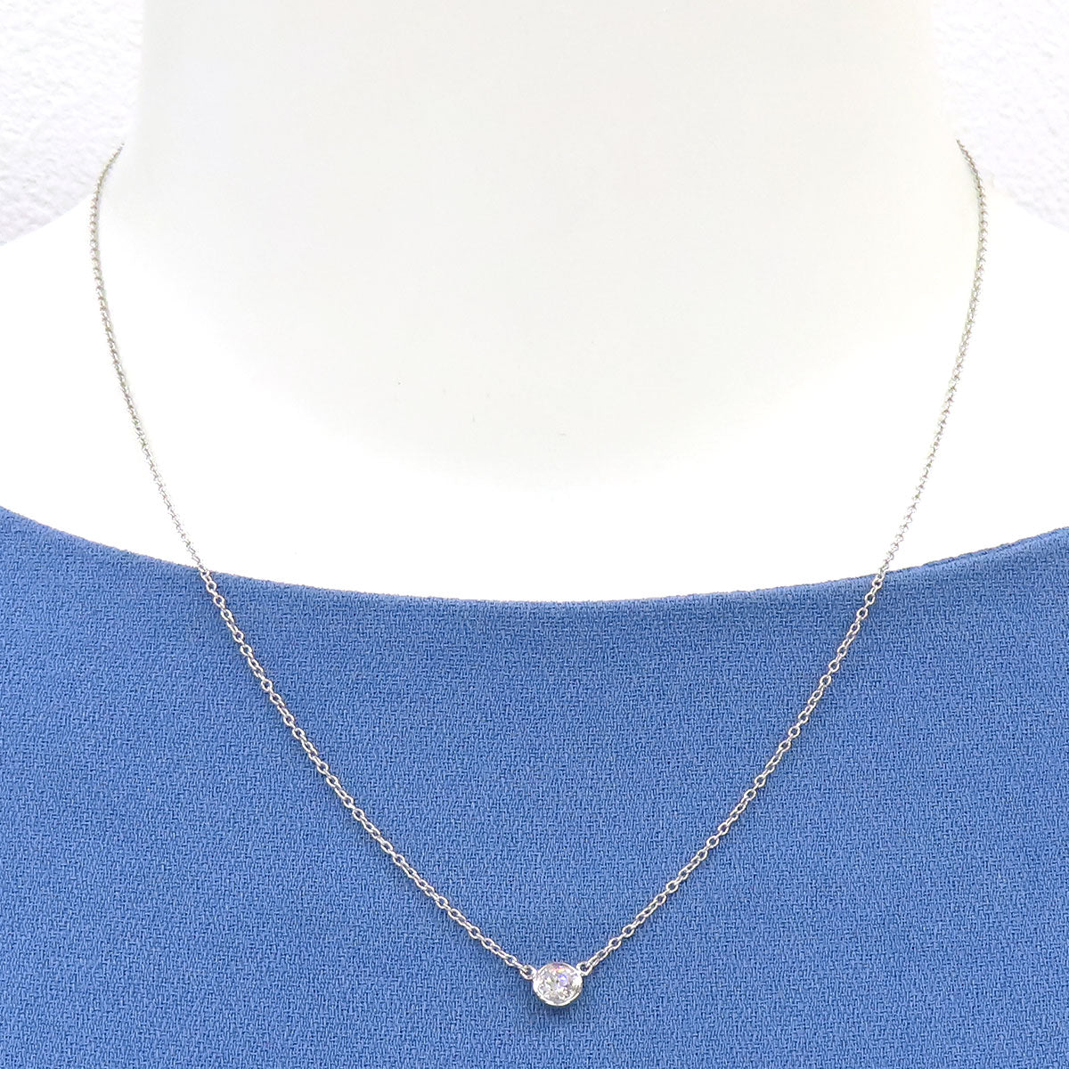 Tiffany & Co PT950 Diamond Necklace