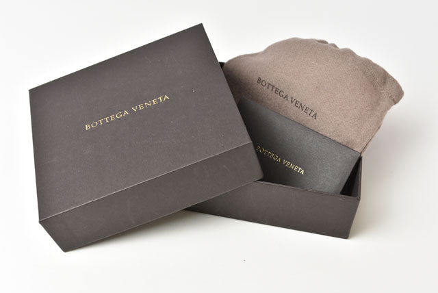 Bottega Veneta Leather Mini Wallet Black