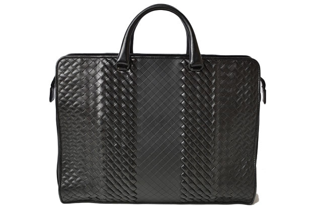 Bottega Veneta Leather 2way Business Bag/Briefcase/Shoulder Bag for Men