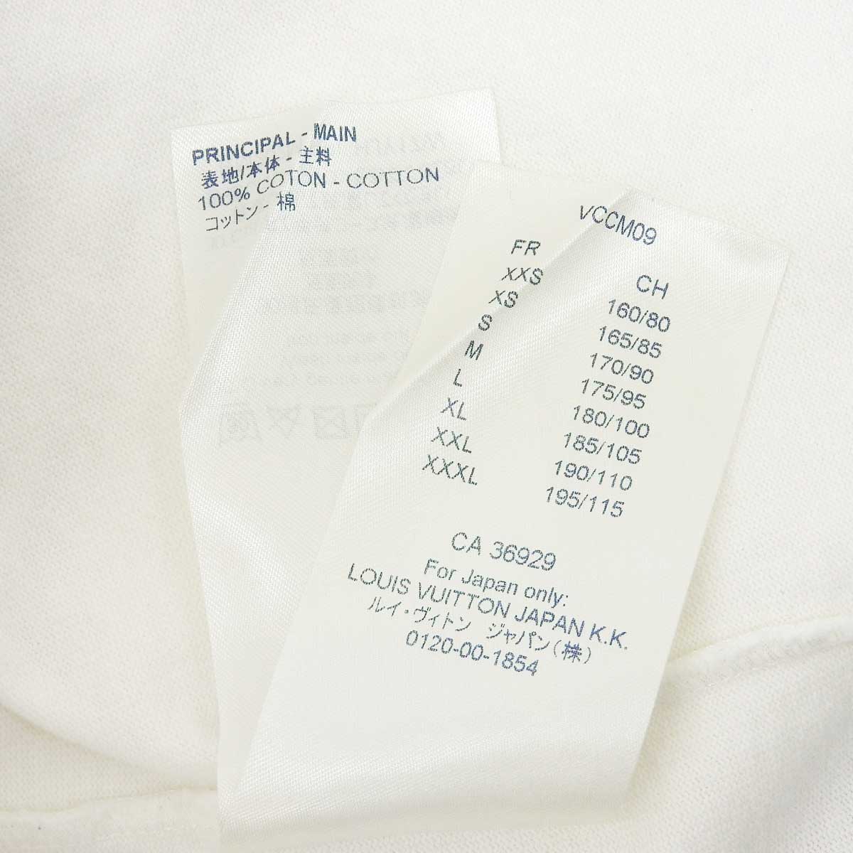 Louis Vuitton Cotton Logo Embroidery T-Shirt